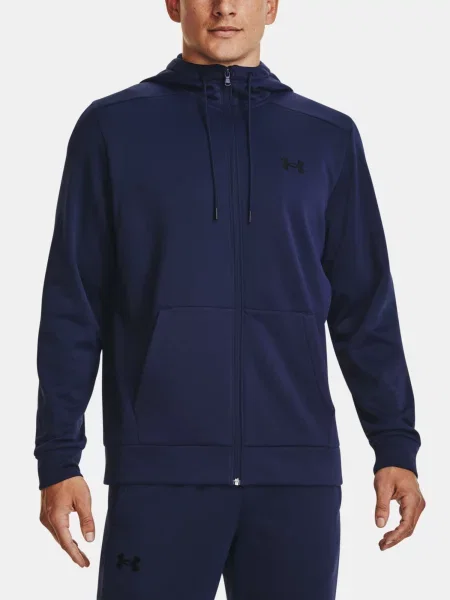 Pulover Under Armour s kapuco modra
