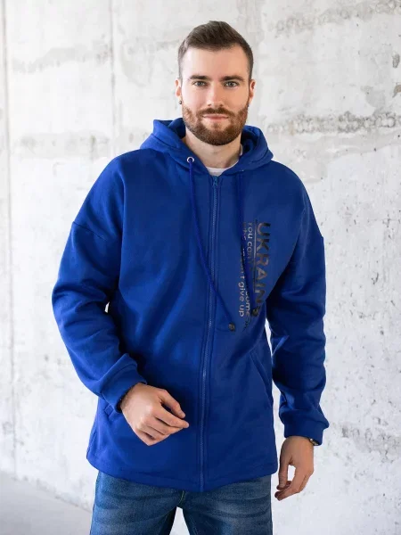 Худі ISSA Plus синій