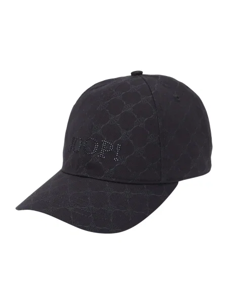 Joop! șapcă de baseball din bleumarin cu imprimeu gri