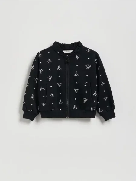 Kurtka bomber Reserved czarny