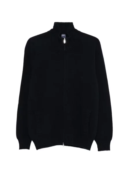 Cardigan Fedeli tricotate albastru