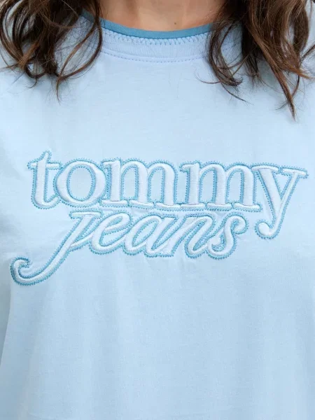 Tommy Jeans t-shirt niebieski