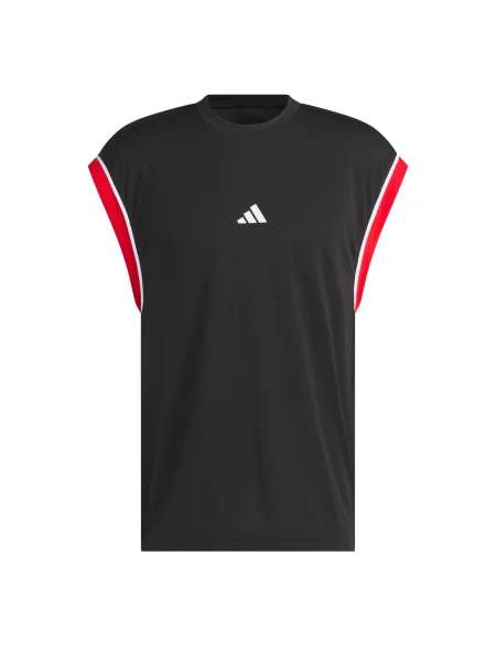 ADIDAS PERFORMANCE Tehnička sportska majica Basketball All-World svijetlo crvena crna