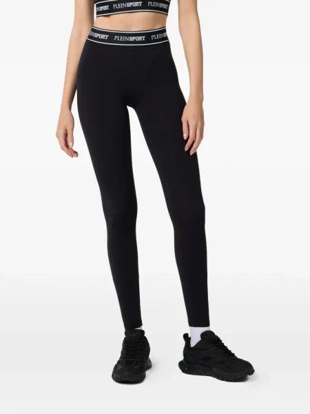 Leggings Plein Sport negru