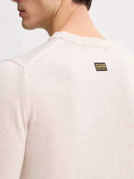 Gyapjú szvetter G-star Raw bézs