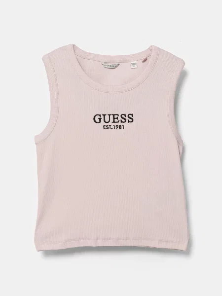 Dětské top Guess růžový