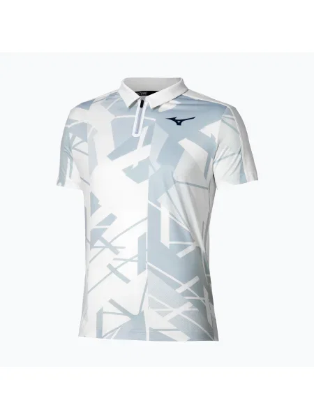 Мъжка тениска Mizuno Daybreakers Shadow Polo white/gray бяло