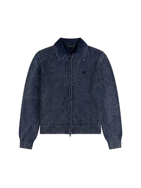 Dzianinowy kardigan Daily Paper fioletowy