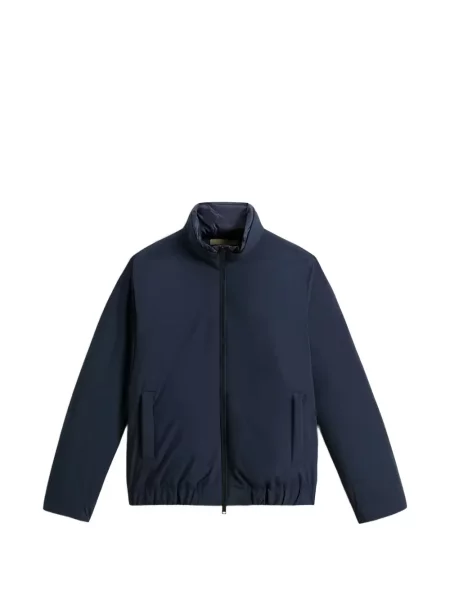 Matlasat geacă bomber Woolrich albastru