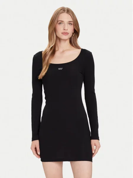 Guess Jeans Повсякденна сукня чорний