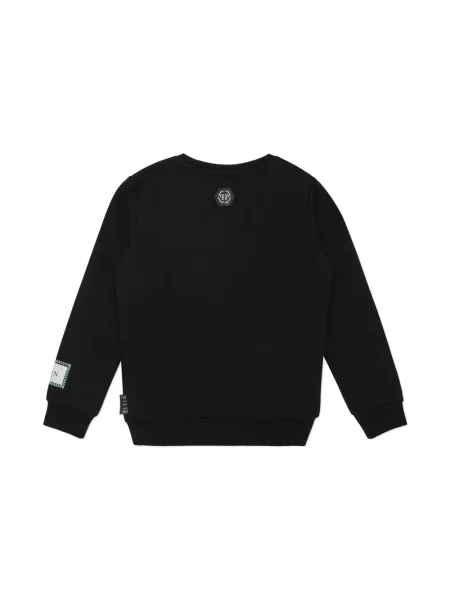 Bluza dziecięca Philipp Plein czarna