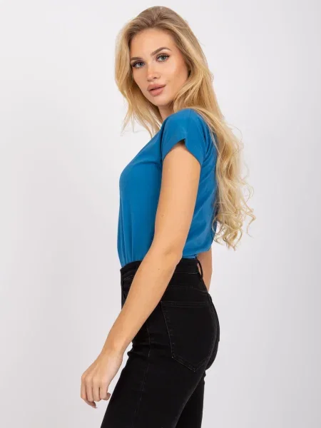 Majica Fashionhunters modra