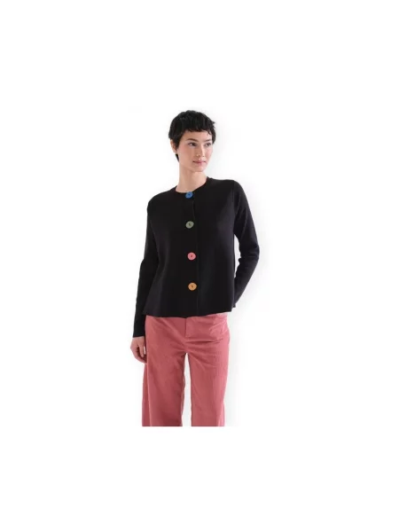 Cardigan Compania Fantastica negru