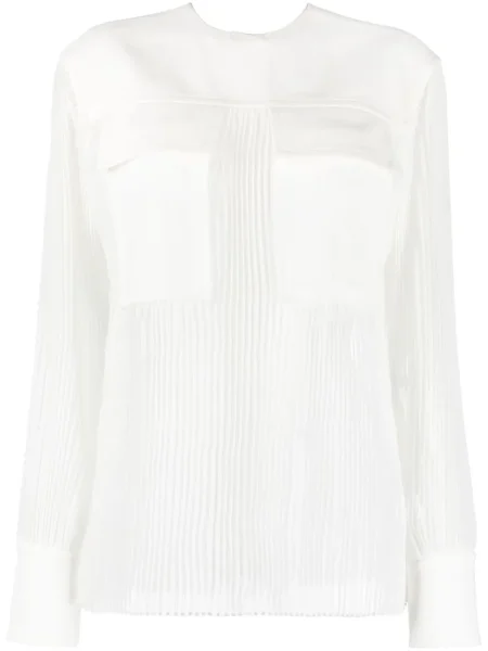 Przezroczysta bluzka Proenza Schouler biała