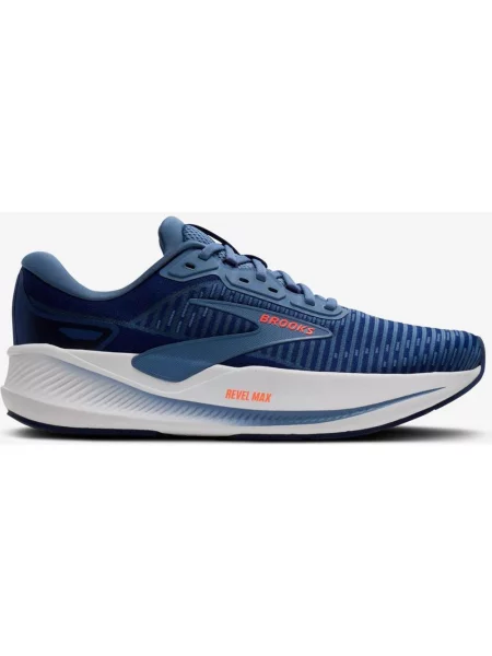 Buty do biegania Brooks Revel Max Medium granatowo-białe 42 białe