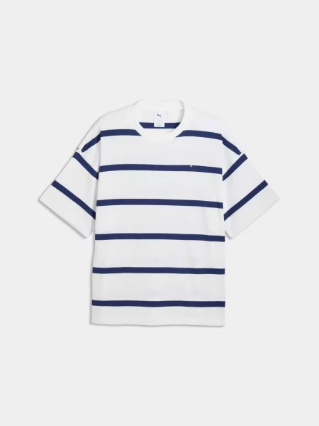 Футболка PUMA Select Essentials Waffle Tee комбінований верх білий