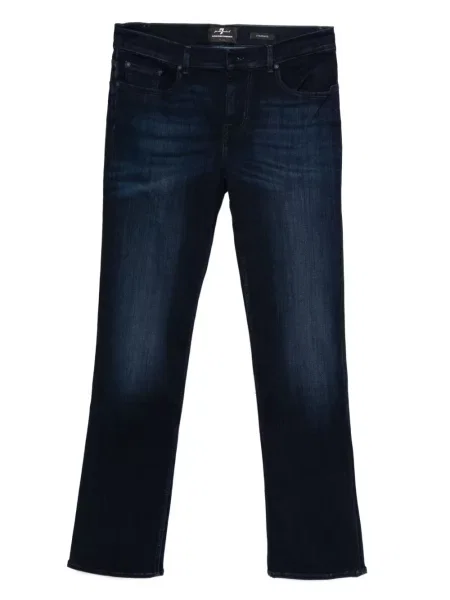 Blugi 7 For All Mankind cu 5 buzunare albastru