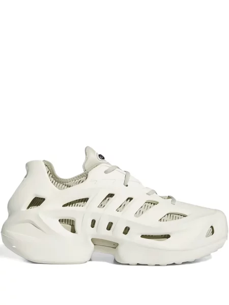 Prugaste trčanje tenisice Adidas Cloudfoam s kristalima crvena