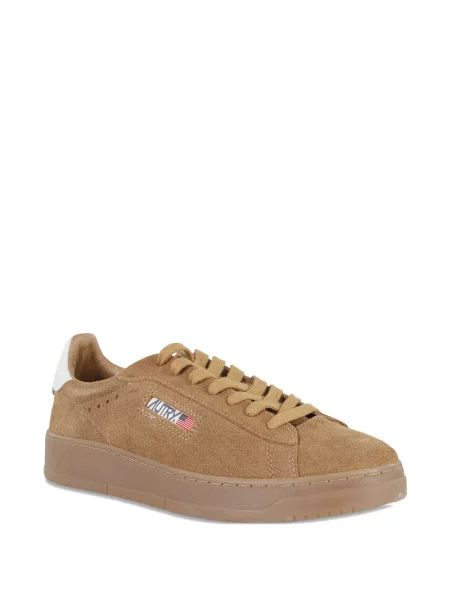 Sneakerși Autry din piele de căprioară maro