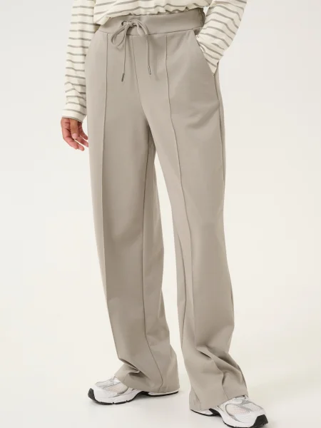 Kaffe Pantaloni Jenny deschis gri
