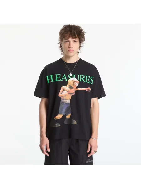 Tricou PLEASURES Animals T-Shirt Black S negru