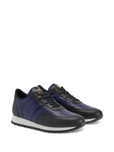 Sneakerși Giuseppe Zanotti din piele negru