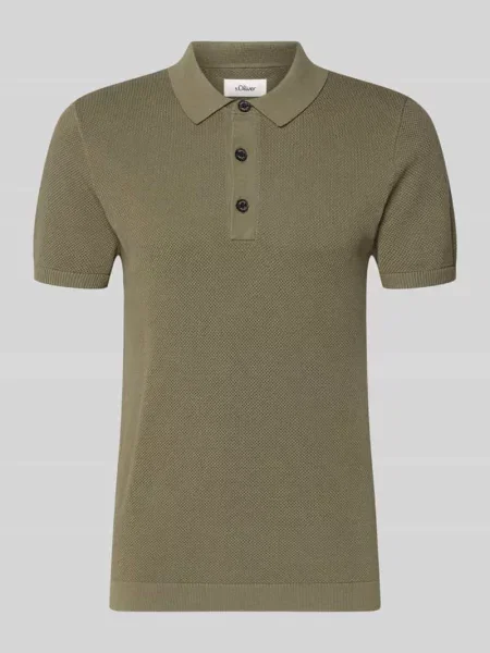 Koszulka polo z czystej bawełny o kroju regular fit S.oliver Red Label