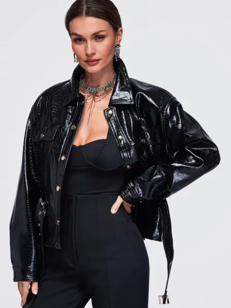 Prijelazna jakna Ombre crna
