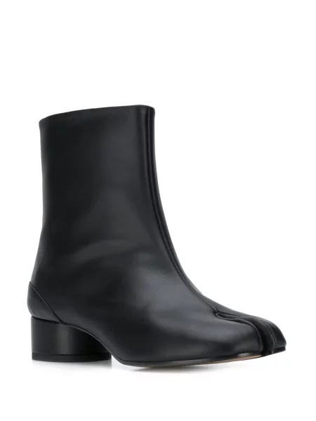 Cizme scurte Maison Margiela din piele negru