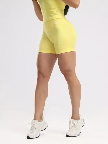 Neverover Sportske hlače Hue Shorts' žuta