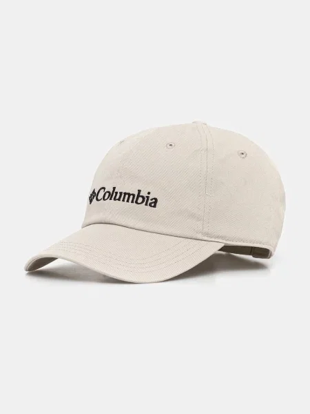 Шапка с козирка Columbia Provisions Ball Cap сиво с апликация бежово