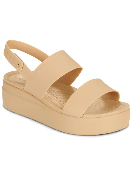 Sandale Crocs s punim potplatom bež