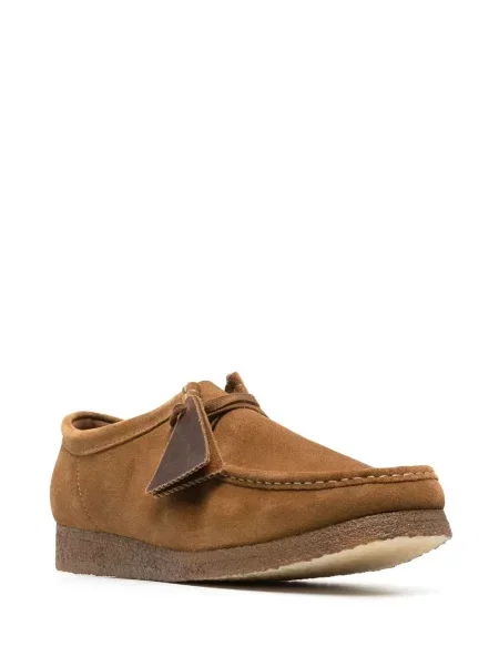 Zomšinės loaferiai Clarks Originals ruda