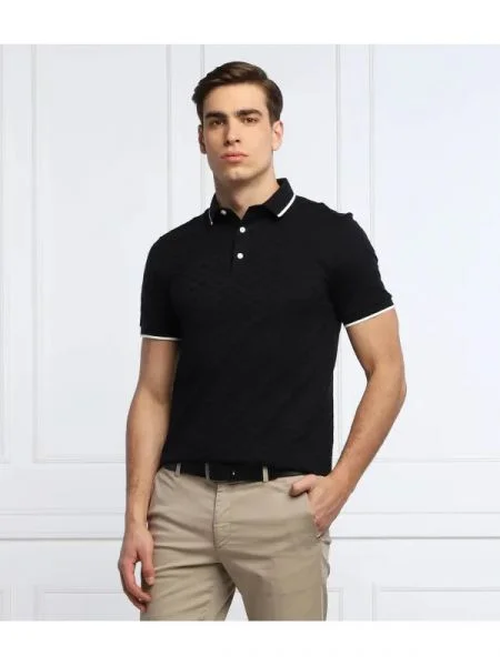 Emporio Armani Tenisz póló kék