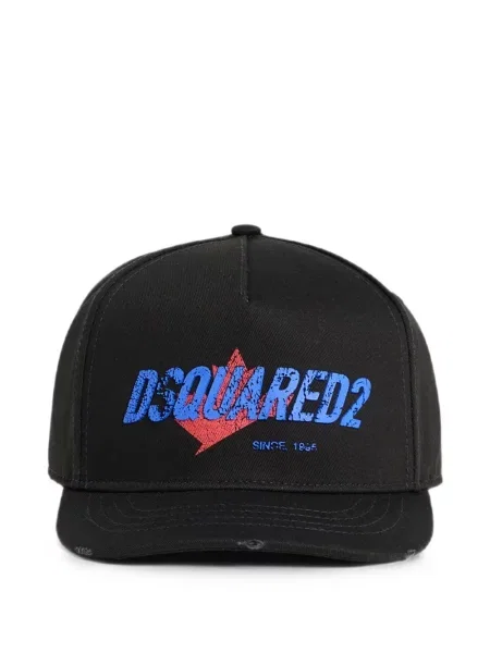 Șapcă Dsquared2 cu broderie negru