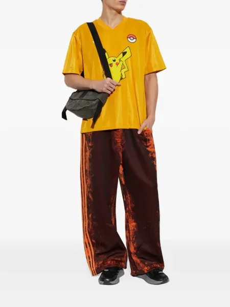 Cămașă Adidas din jerseu negru