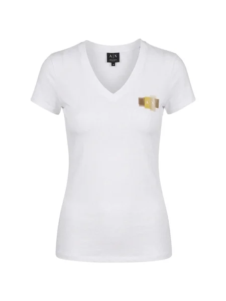 Tricou Eax alb