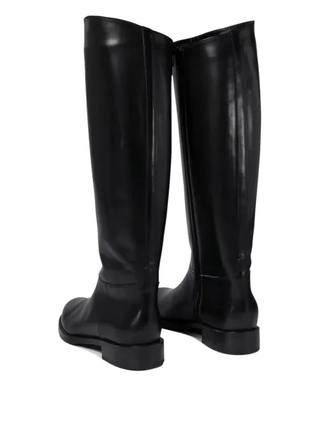 Botine Maretto din piele negru