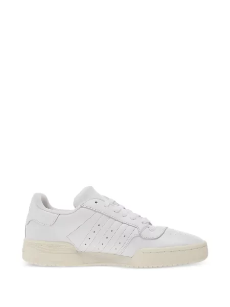 Csíkos kötött galléros póló Adidas fekete