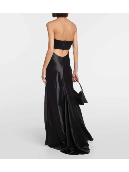 Rochie maxi Staud de costum negru