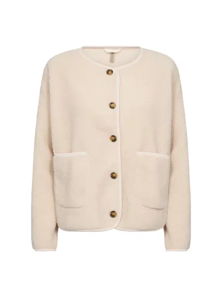 Soyaconcept Jachetă fleece Onyx 2 crem