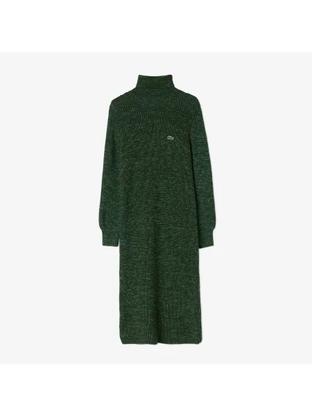 Lacoste Sukienka Lacoste zielona