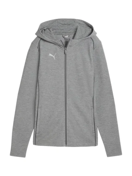 PUMA Sportovní mikina šedá