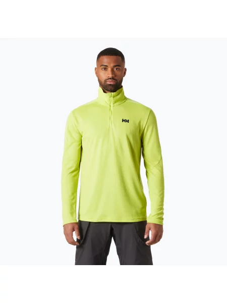 Мъжки суитшърт за ветроходство Helly Hansen Hp Zip Pullover cyber lime жълто