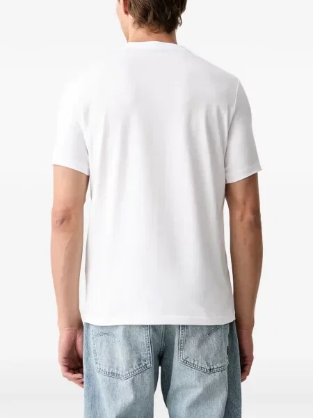 Tricou Karl Lagerfeld cu imagine alb
