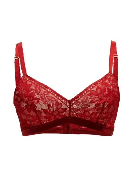 Biustonosz trójkątny Wolford czerwony