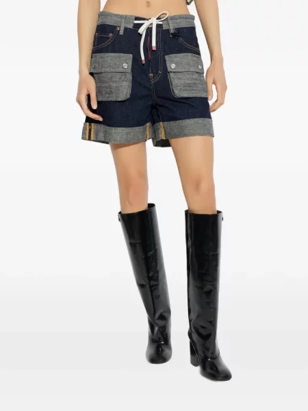 Pantaloni scurți cargo Dsquared2 albastru