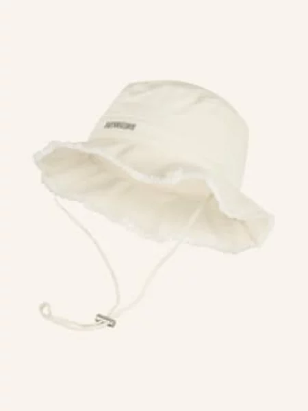 Jacquemus Klobouk Bucket Hat Le Bob Artichaut režná