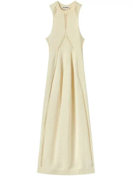 Rochie midi Jil Sander fără mâneci
