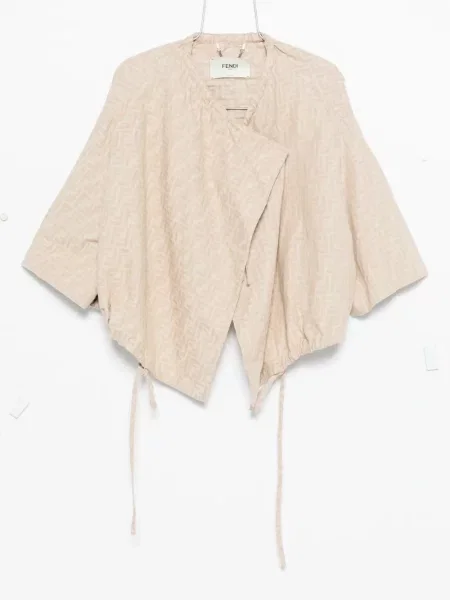 Žakárová bunda Fendi